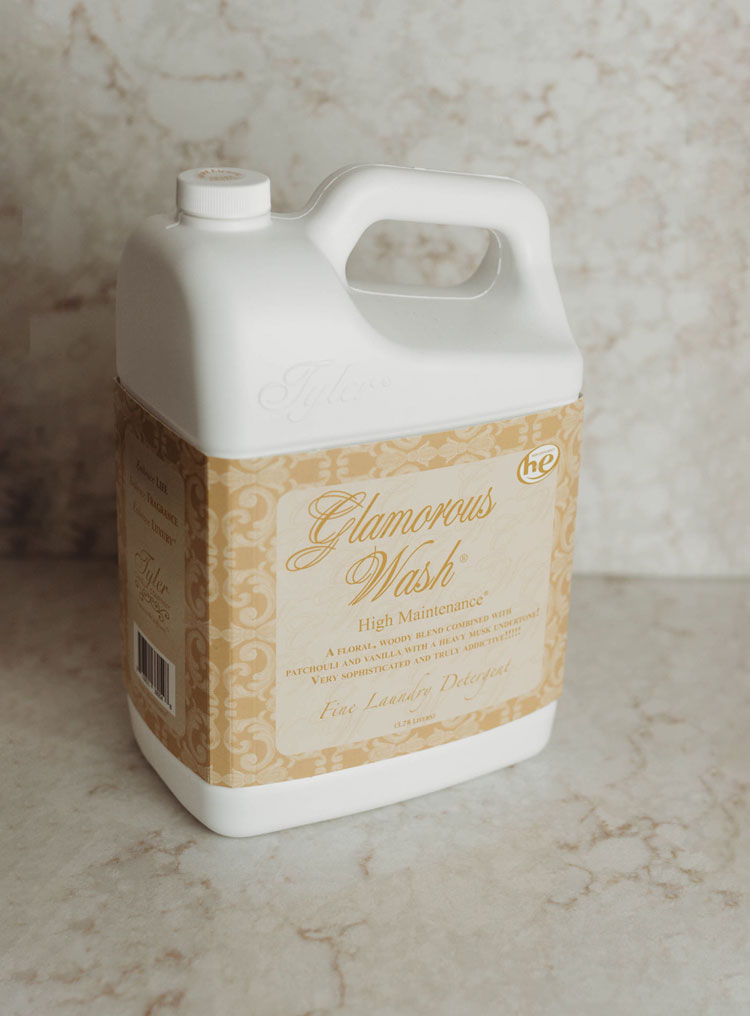 GLAMOROUS WASH® Detergent 128 oz X-Large Bottle
